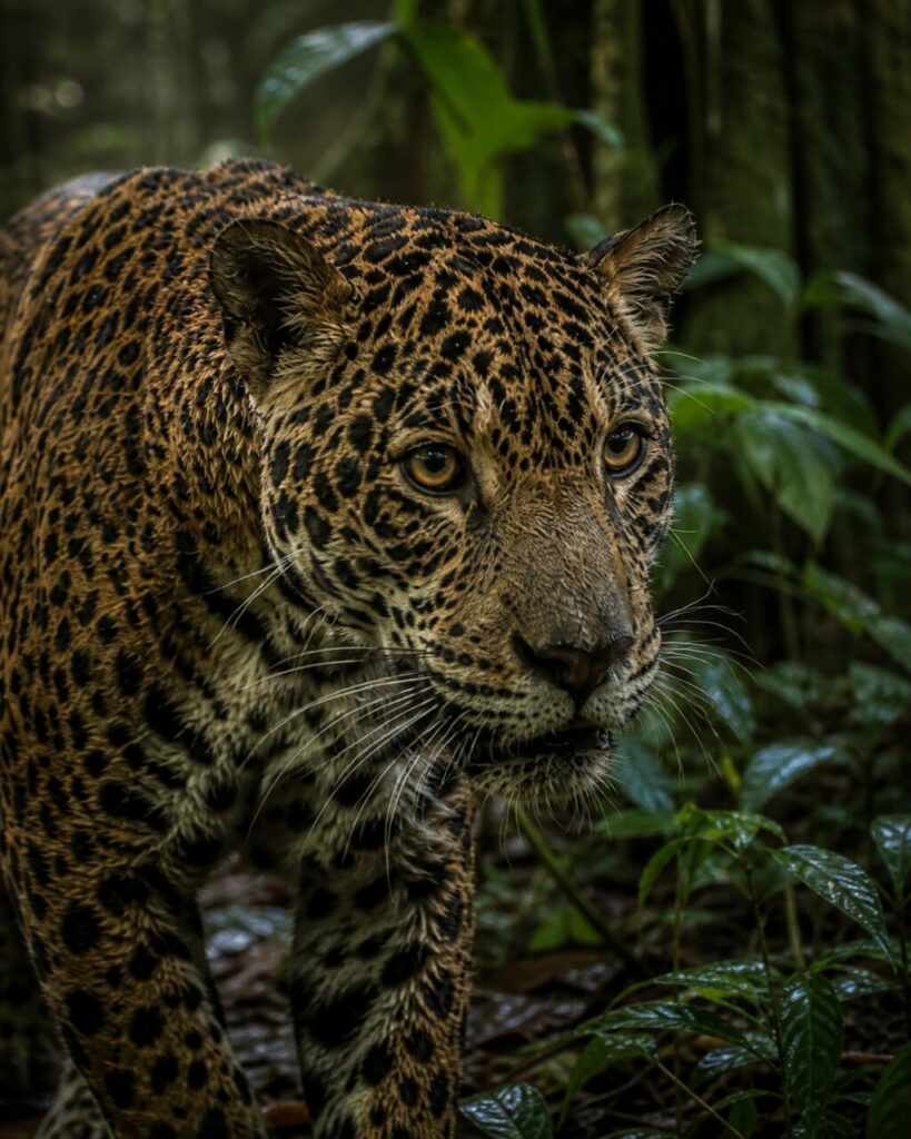 Goldbraune Augen — Jaguar