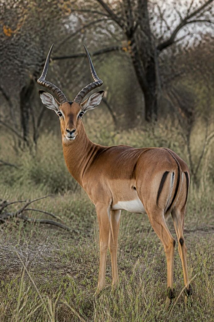 Leierförmige Hörner — Impala