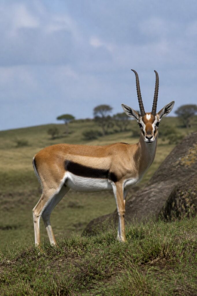 Feingliedrige Statur — Thomson-Gazelle