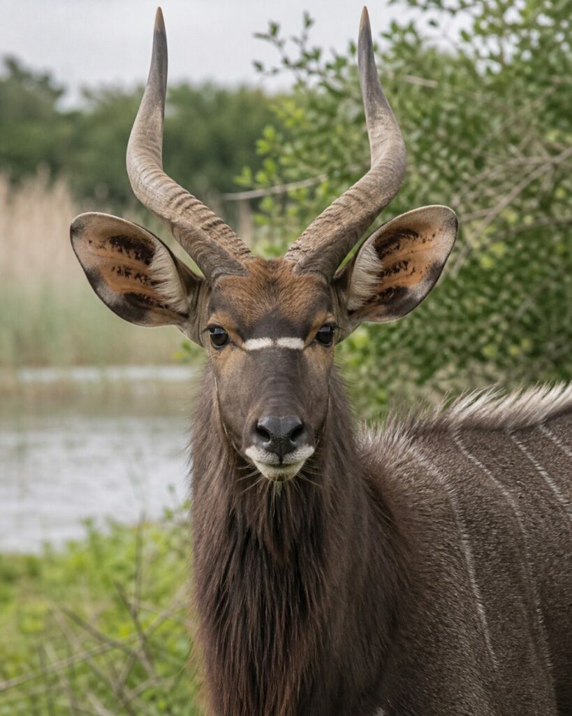 Gedrehte Hornspitzen — Nyala