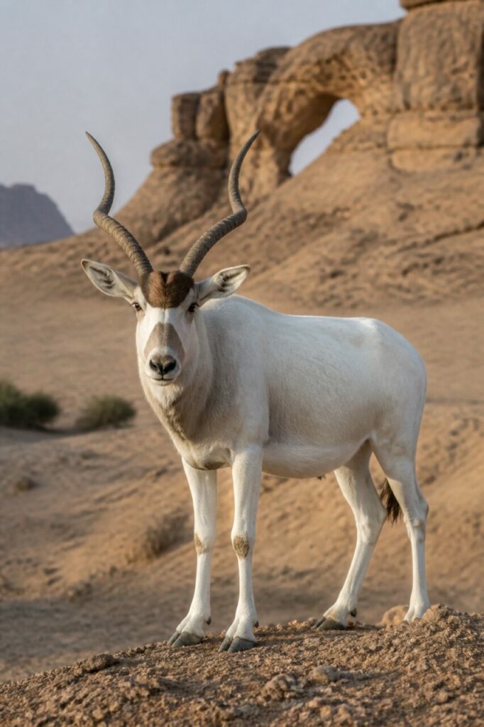 Sandige Kuppe — Mendesantilope