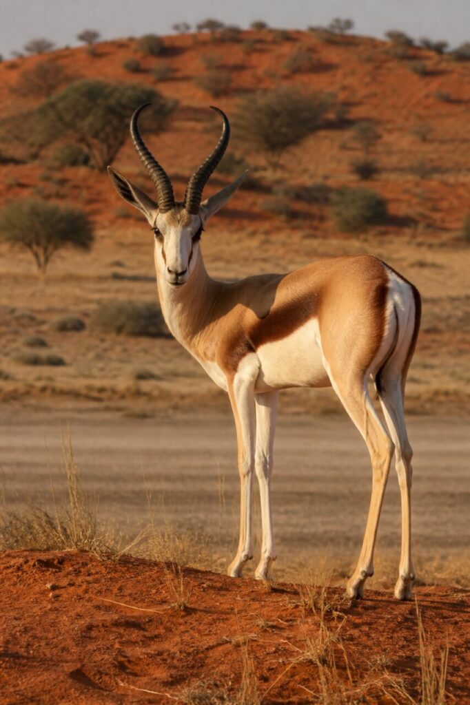 Kupferrote Kuppe — Springbock