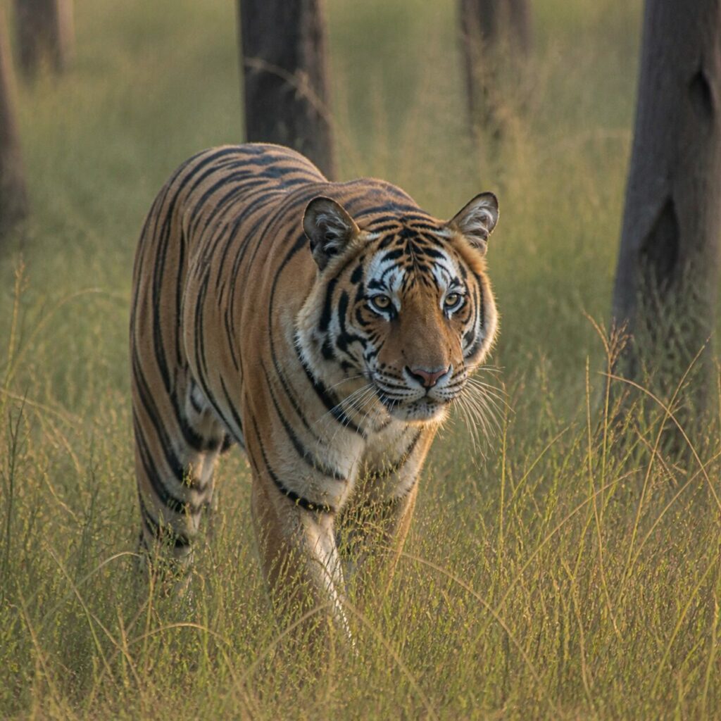 Avvicinamento diretto al sole — Tigre